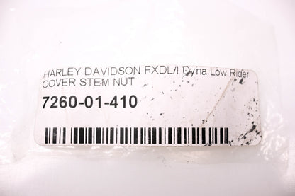 New OEM Harley Davidson 7260-01-410 Stem Nut NOS