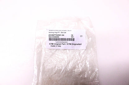 New OEM KTM 52033096000, 20996P702501 Locking Ring471 25x1, 64 NOS