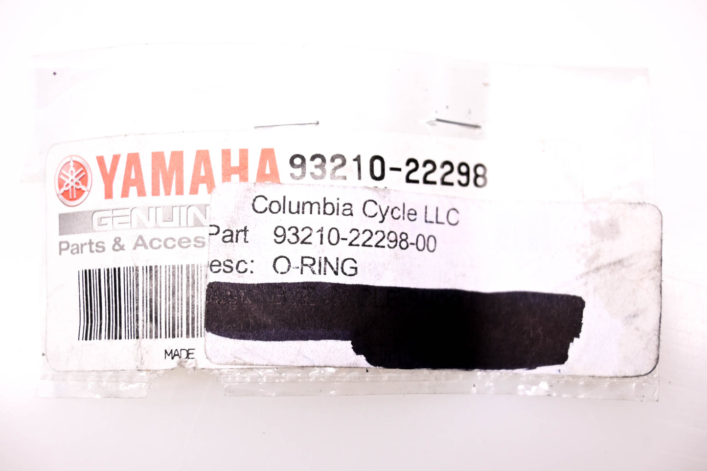 New OEM Yamaha 93210-22298-00 O-ring NOS