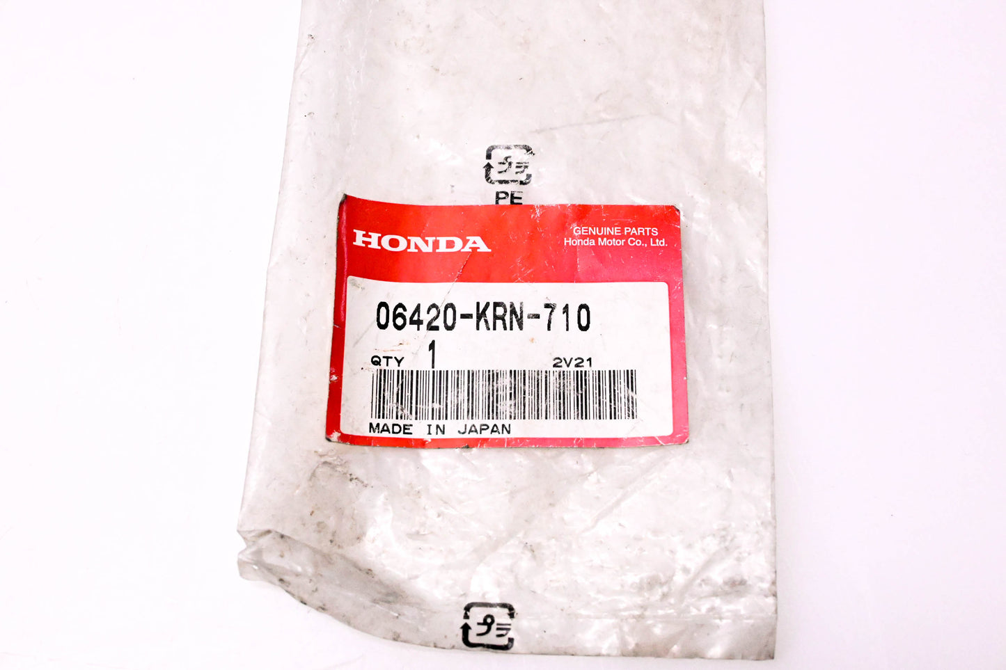 New OEM Honda 06420-KRN-710 Rear Spoke With Nut NOS