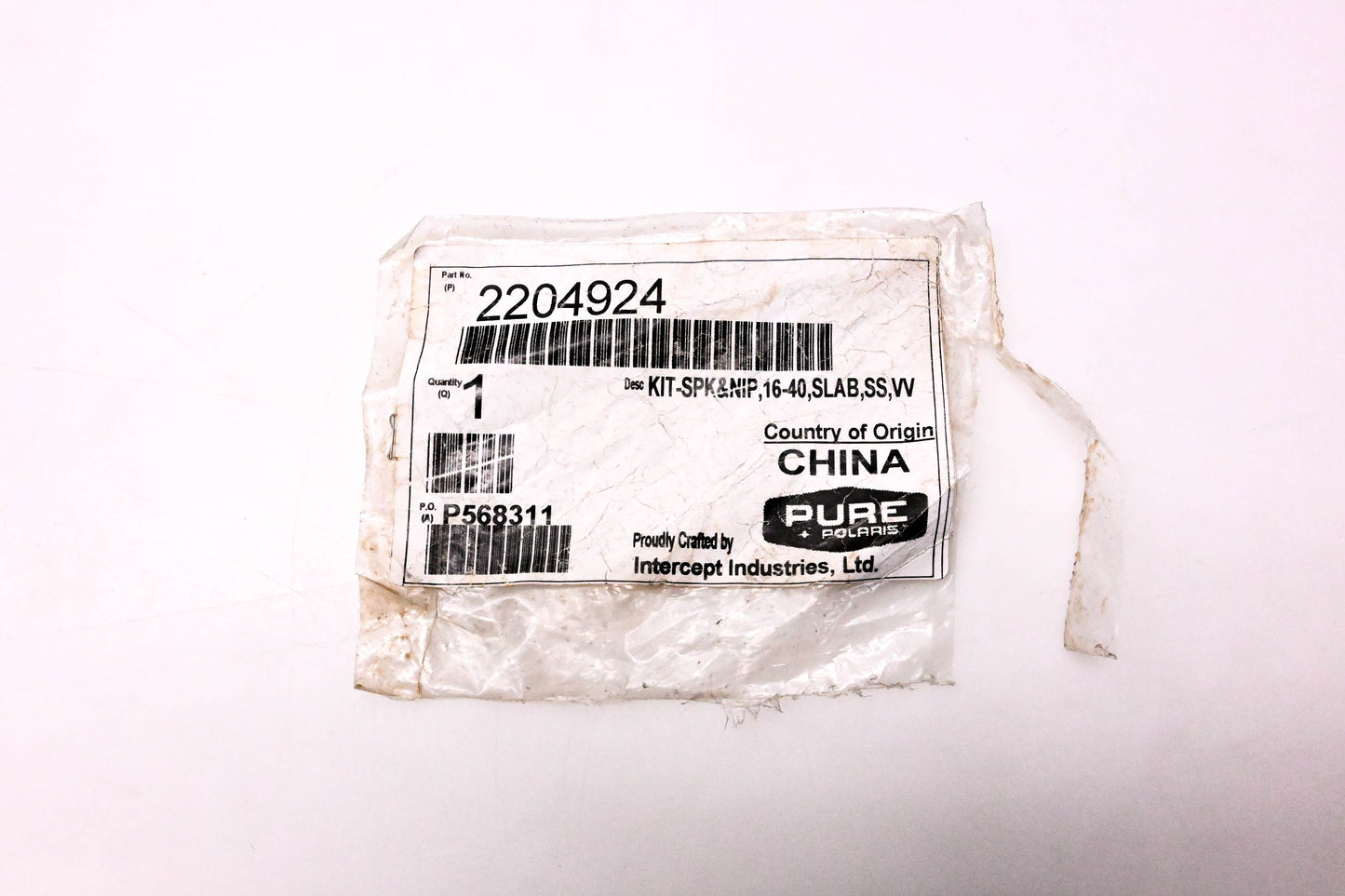 New OEM Polaris 2204924 Spoke & Nipple Kit NOS