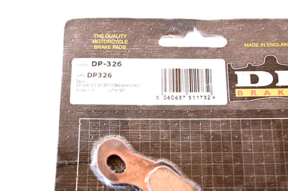 DP Brakes DP-326 Off Road Brake Pad Kit NOS
