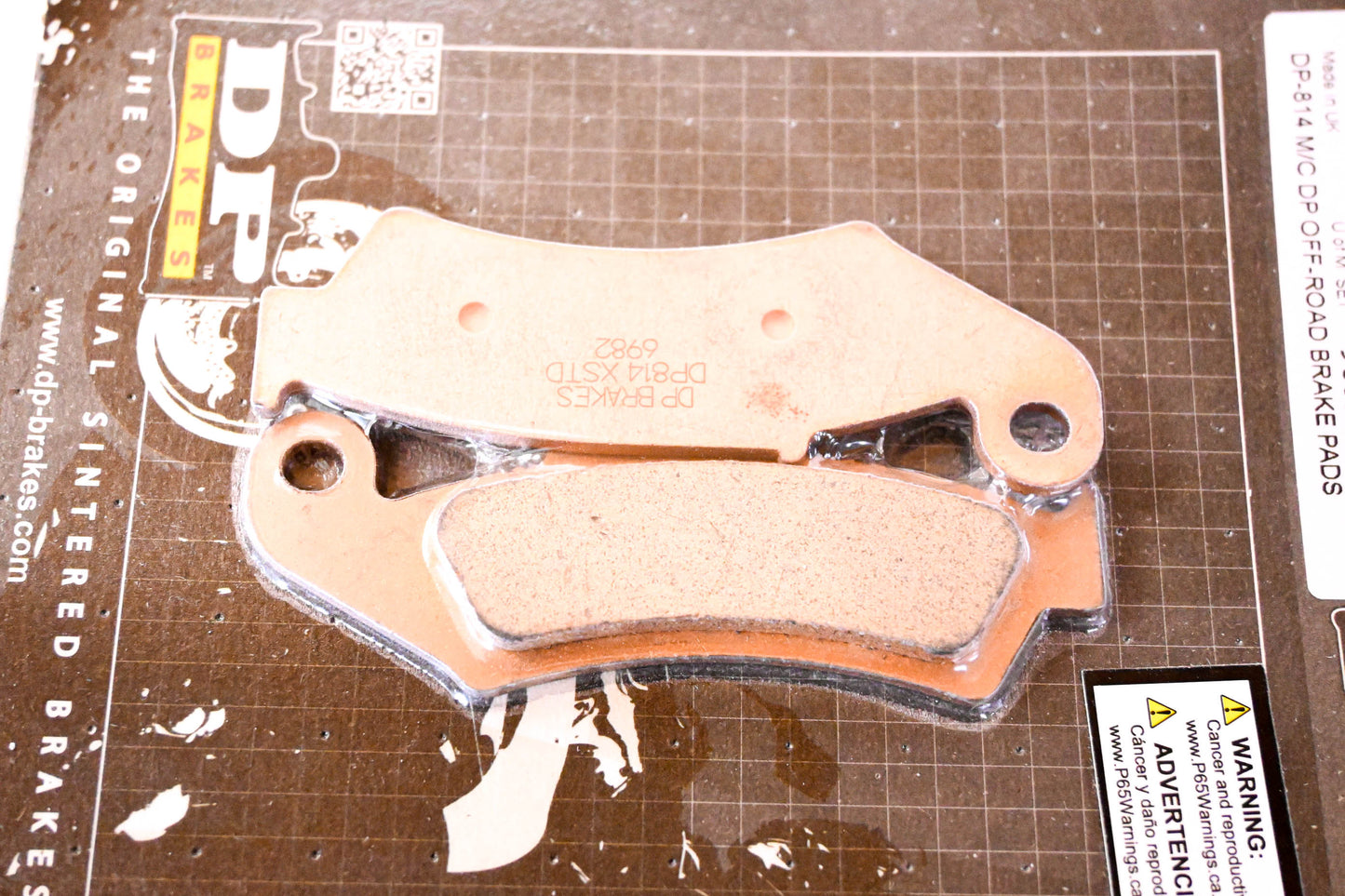 DP Brakes DP-814 Off Road Brake Pad Kit NOS