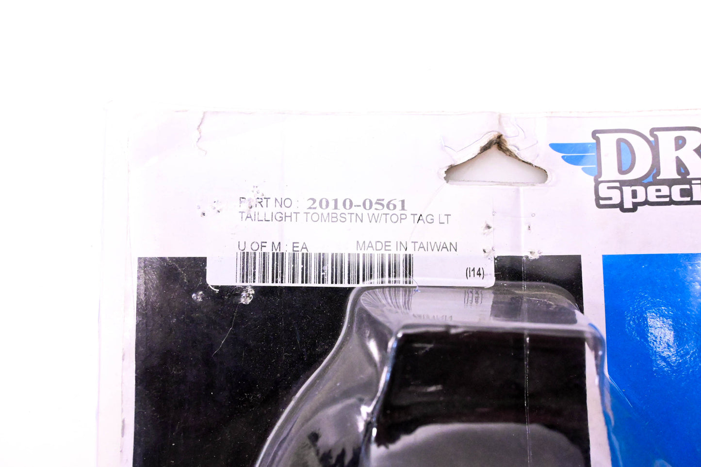 Drag Specialties 2010-0561 Tombstone Taillight With Top Tag NOS