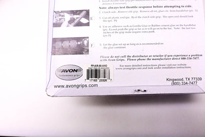 Avon Performance Grips FP-AIR-90-ANO Air Cushioned Footpeg Kit NOS
