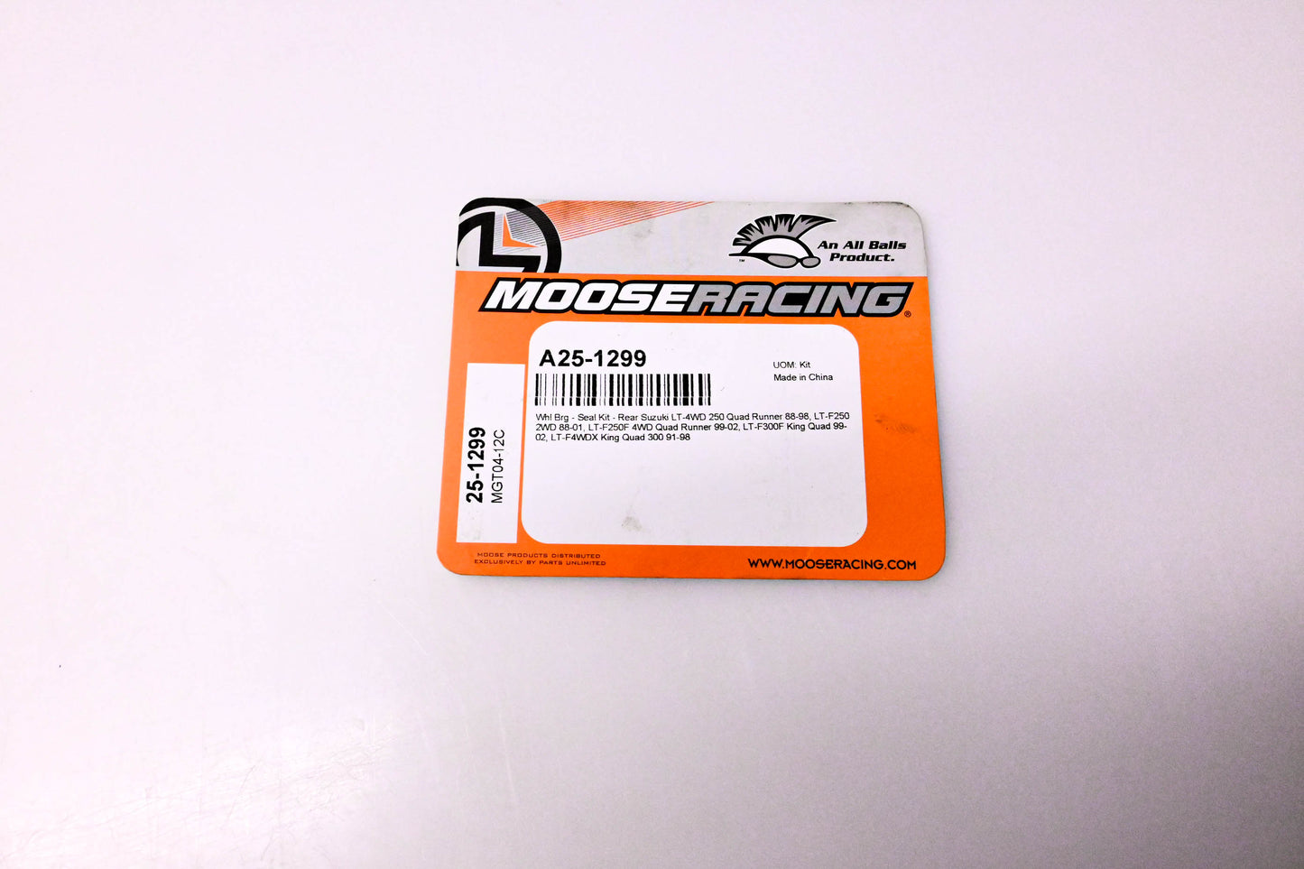 Moose Racing A25-1299, 25-1299, MGT04-12C Seal Kit NOS