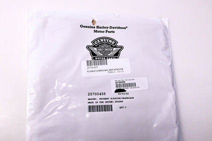 New OEM Harley-Davidson 25700455 Primary Housing/Crankcase Gasket NOS