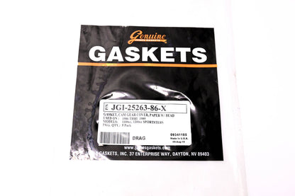James Gaskets JGI-25263-86-X, 09341185 Cam Gear Cover Gasket, Paper With Bead NOS
