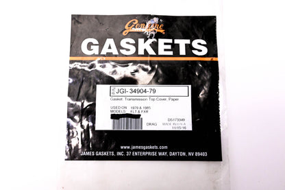 James Gaskets JGI-34904-79, DS173349 Transmission Top Cover Gasket, Paper NOS