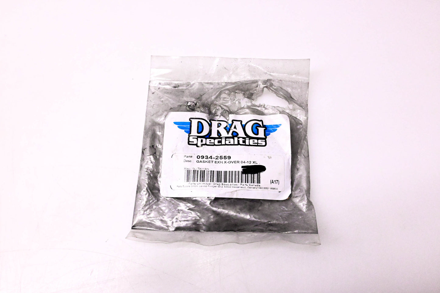 Drag Specialties 0934-2559 Interconnect Exhaust Gasket NOS