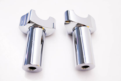 Drag Specialties 0602-0399 Straight Handle Bar Risers NOS