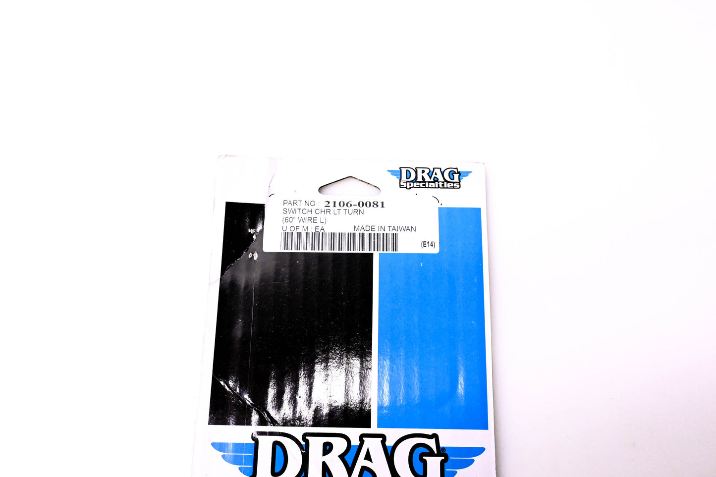 Drag Specialties 2106-0081 Handlebar Left Turn Signal Switch NOS