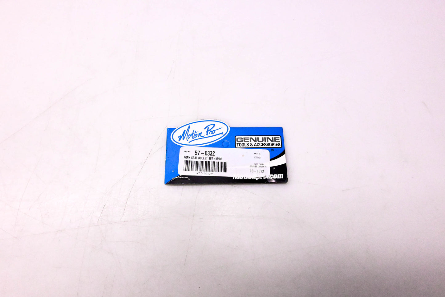 Motion Pro 57-0332, 08-0332, 240848 Fork Seal Bullet Orange NOS