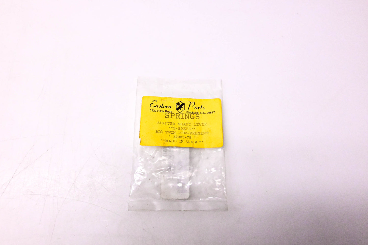 Eastern Parts 34083-79, 1106-0049 Shifter Shaft Lever Spring NOS