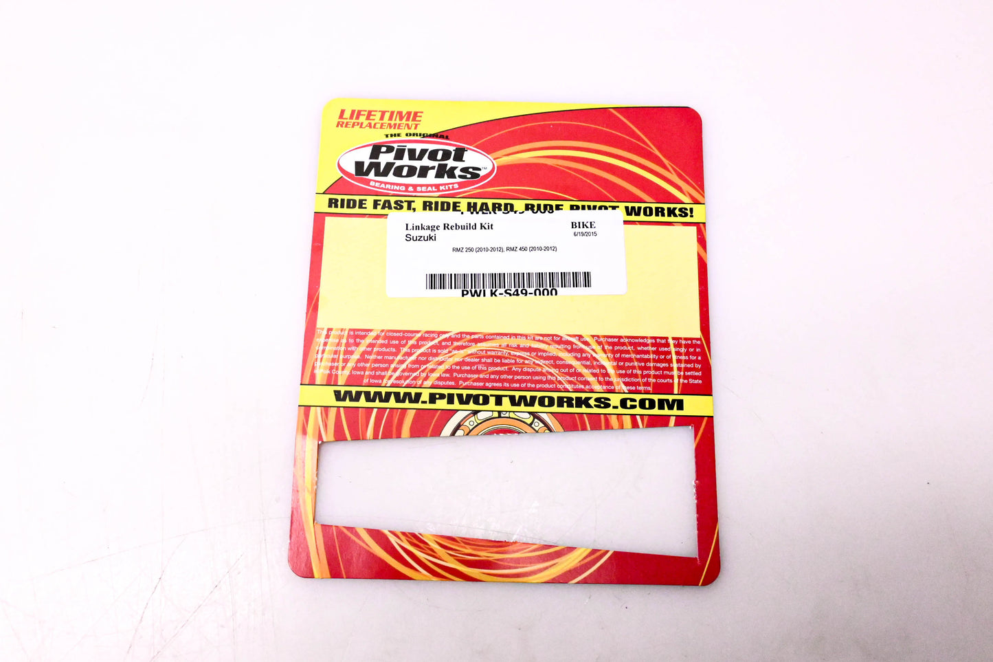 Pivot Works PWLK-S49-000 Linkage Rebuild Kit NOS