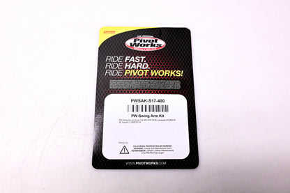 Pivot Works PWSAK-S17-400 Swing Arm Kit NOS