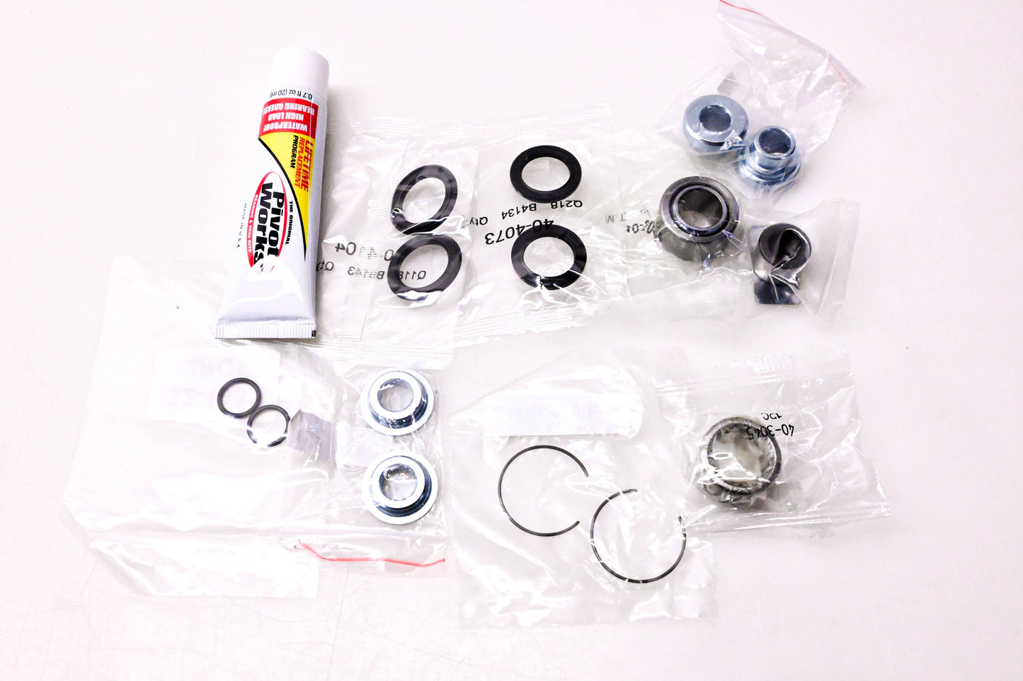 Pivot Works SHK-Y08-421, PWSHK-Y08-421, AOK4-01A Rear Shock Bearing Kit NOS