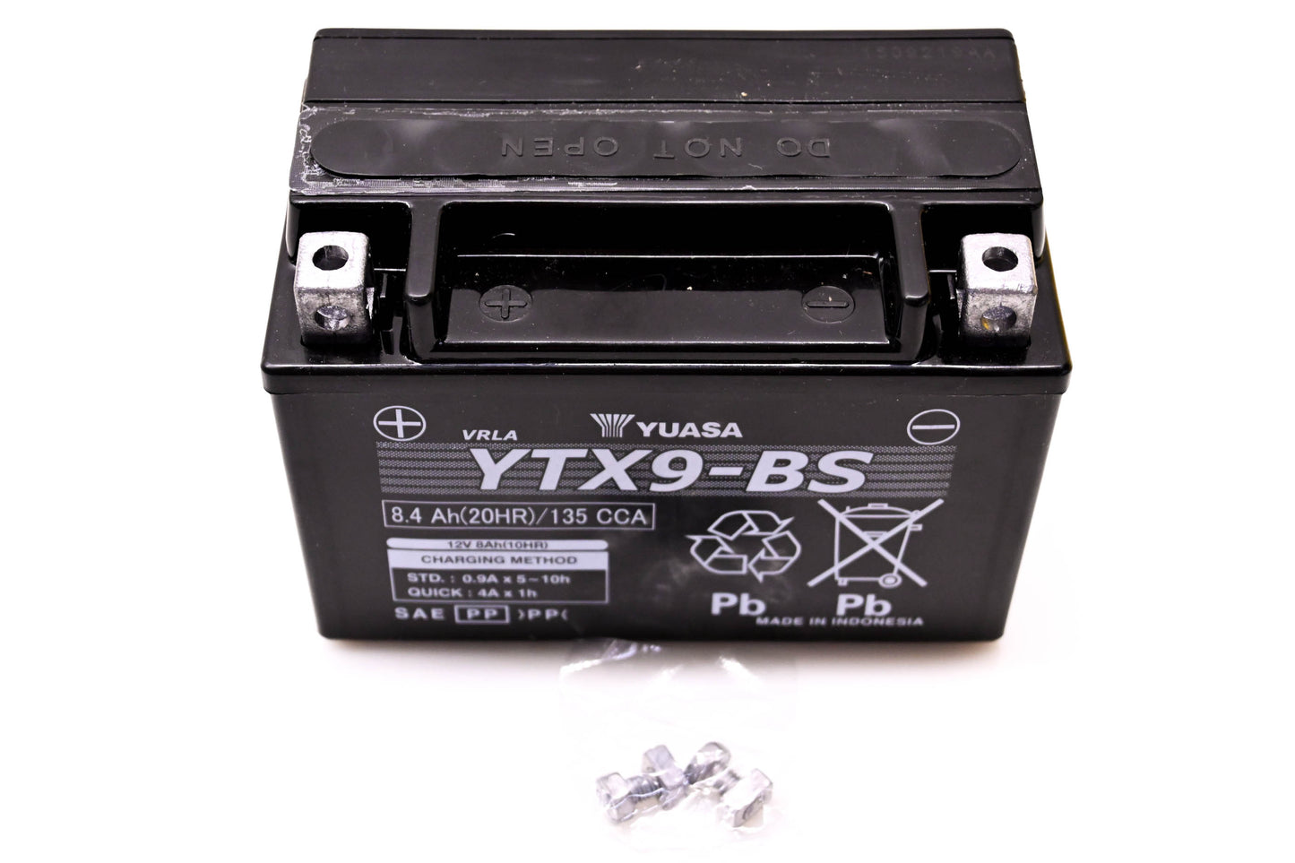 Yuasa YTX9-BS 12V 8.4Ah 135A AGM Battery NOS