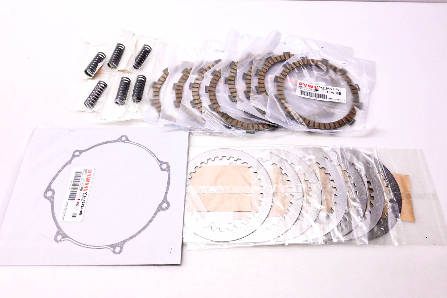 New OEM Yamaha 2S2-W001G-10-00 Clutch Plate Kit NOS