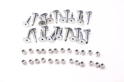 Woody's MEG-1325-S-1, 18-3160-24 Mega-Bite 1.325" 5/16" Aluminum Nut 24 Piece Kit NOS