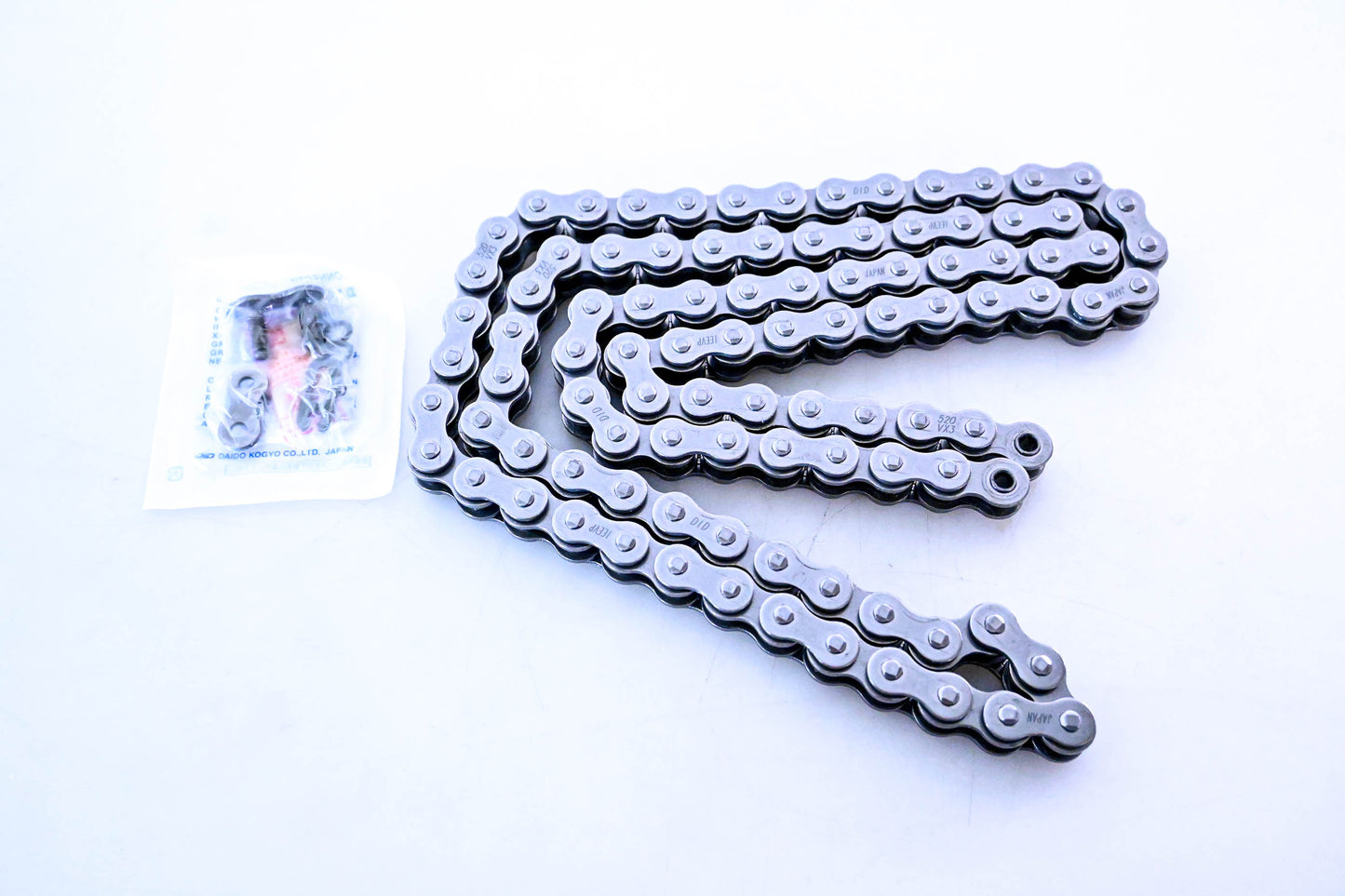 D.I.D DID 520VX3-98FB, G502AL Motorcycle Chain & Master Link NOS