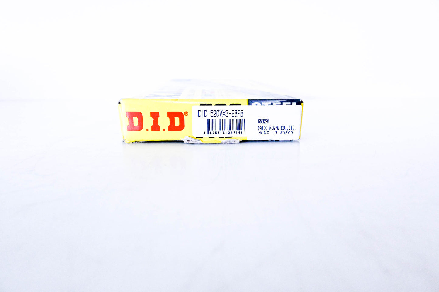 D.I.D DID 520VX3-98FB, G502AL Motorcycle Chain & Master Link NOS