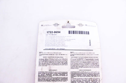 SBS 1722-0694, 3628424, FA145-HH Brake Pad Kit NOS