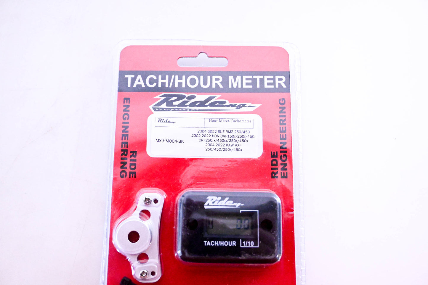 Ride Engineering MX-HM004-BK Tach/Hour Meter NOS