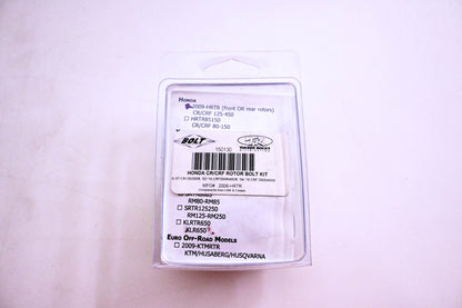 Bolt 2009-HRTR Rotor Bolt Kit NOS