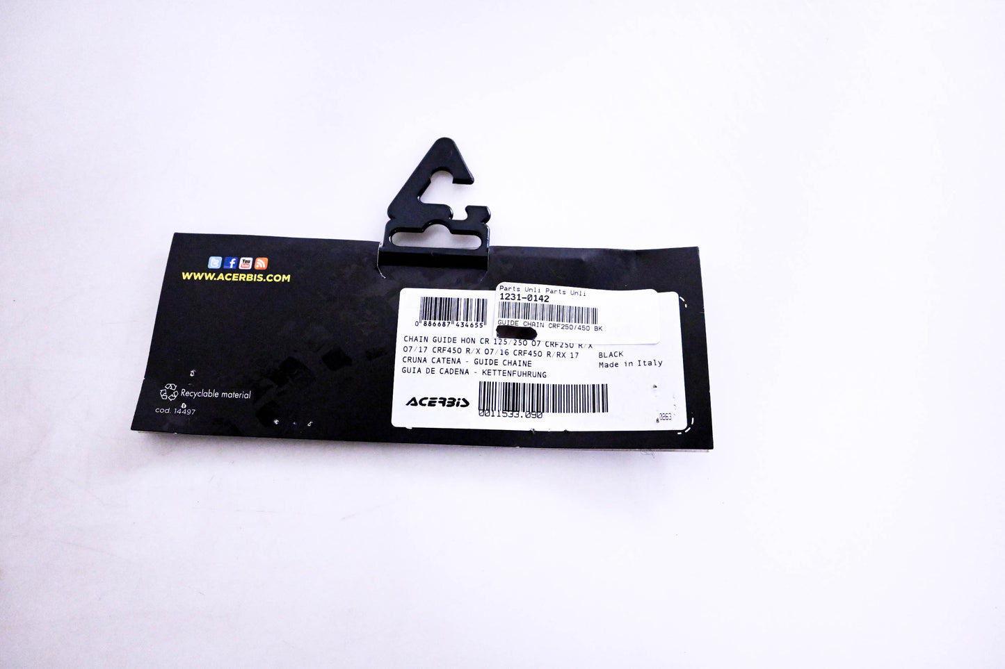 Acerbis 0011533.090, 1231-0142 Chain Guide NOS