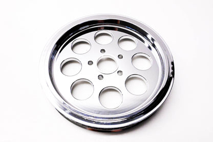 V-Twin 20-0498 Rear Drive Pulley Chrome Dented NOS