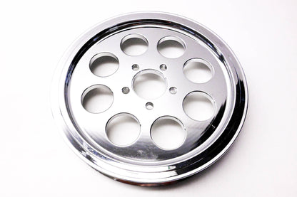 V-Twin 20-0498 Rear Drive Pulley Chrome Dented NOS