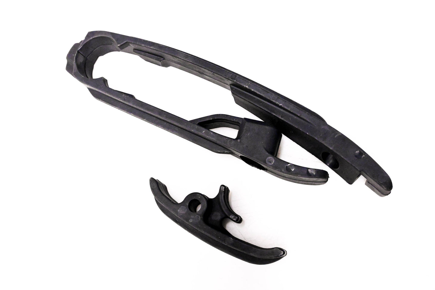 UFO KT04029#001, 111001 Swingarm Chain Slider Kit Black NOS