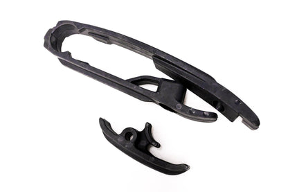 UFO KT04029#001, 111001 Swingarm Chain Slider Kit Black NOS