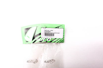 UFO KT04029#001, 111001 Swingarm Chain Slider Kit Black NOS
