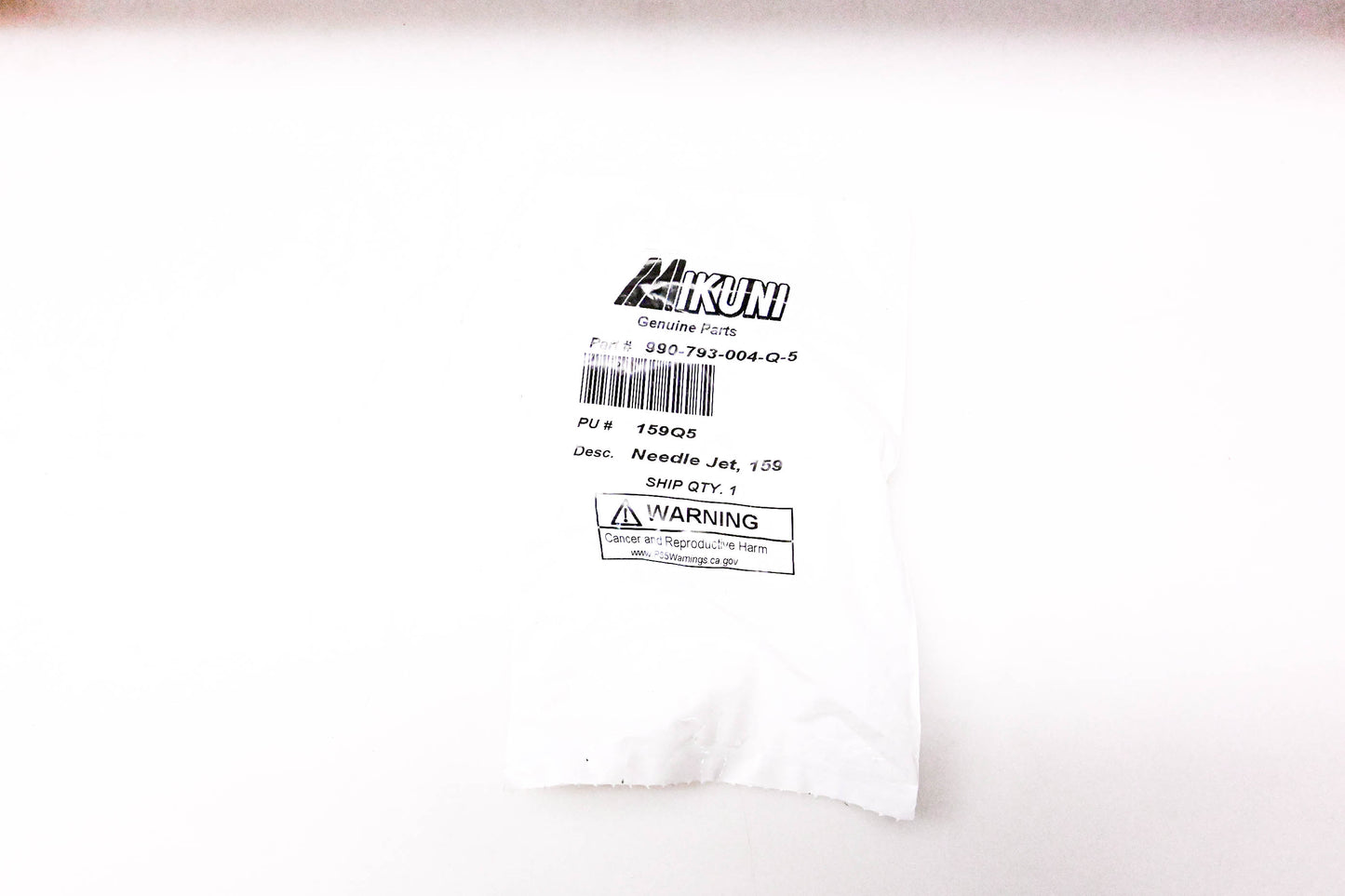 Mikuni 990-793-004-Q-5, 159Q5 Needle Jet 159 NOS