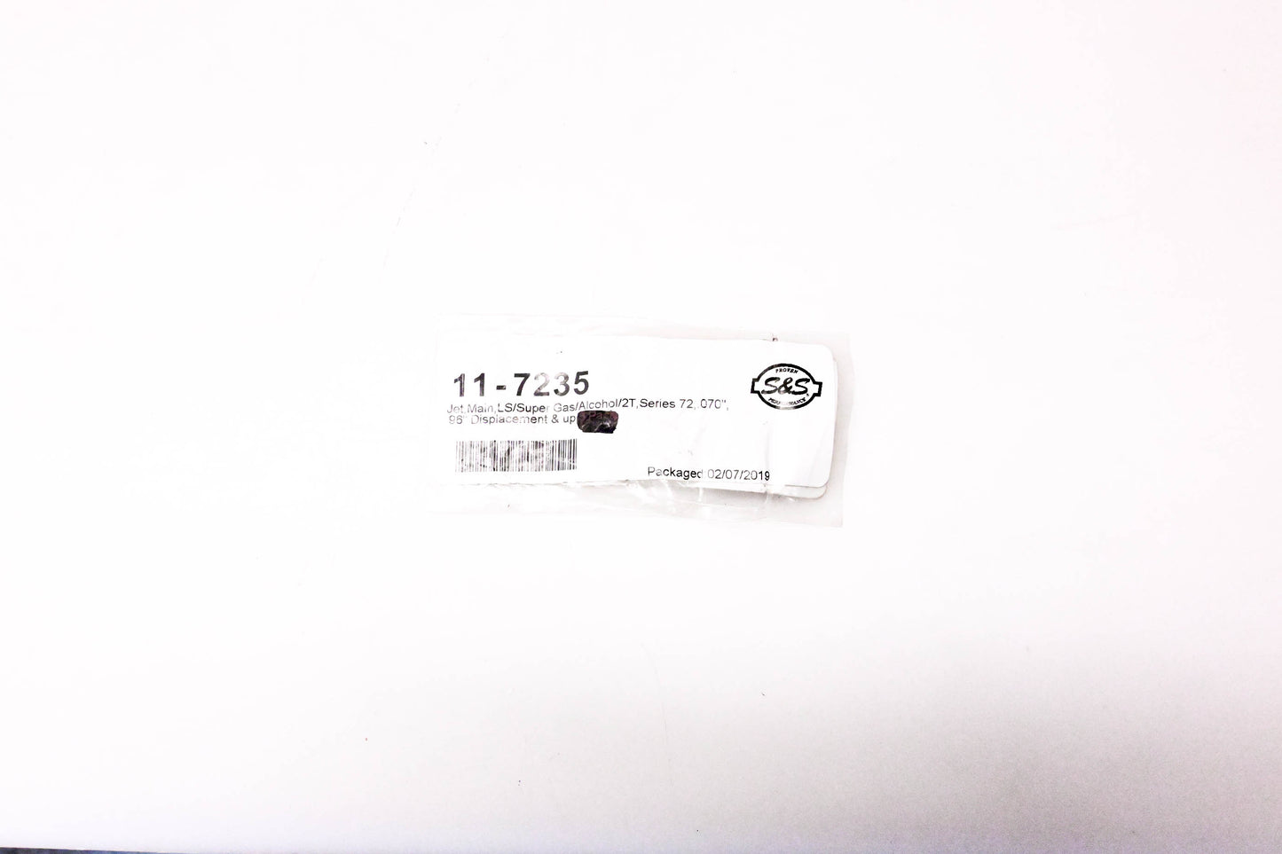 S&S 11-7235, DS-72070 Main Jet .070" NOS