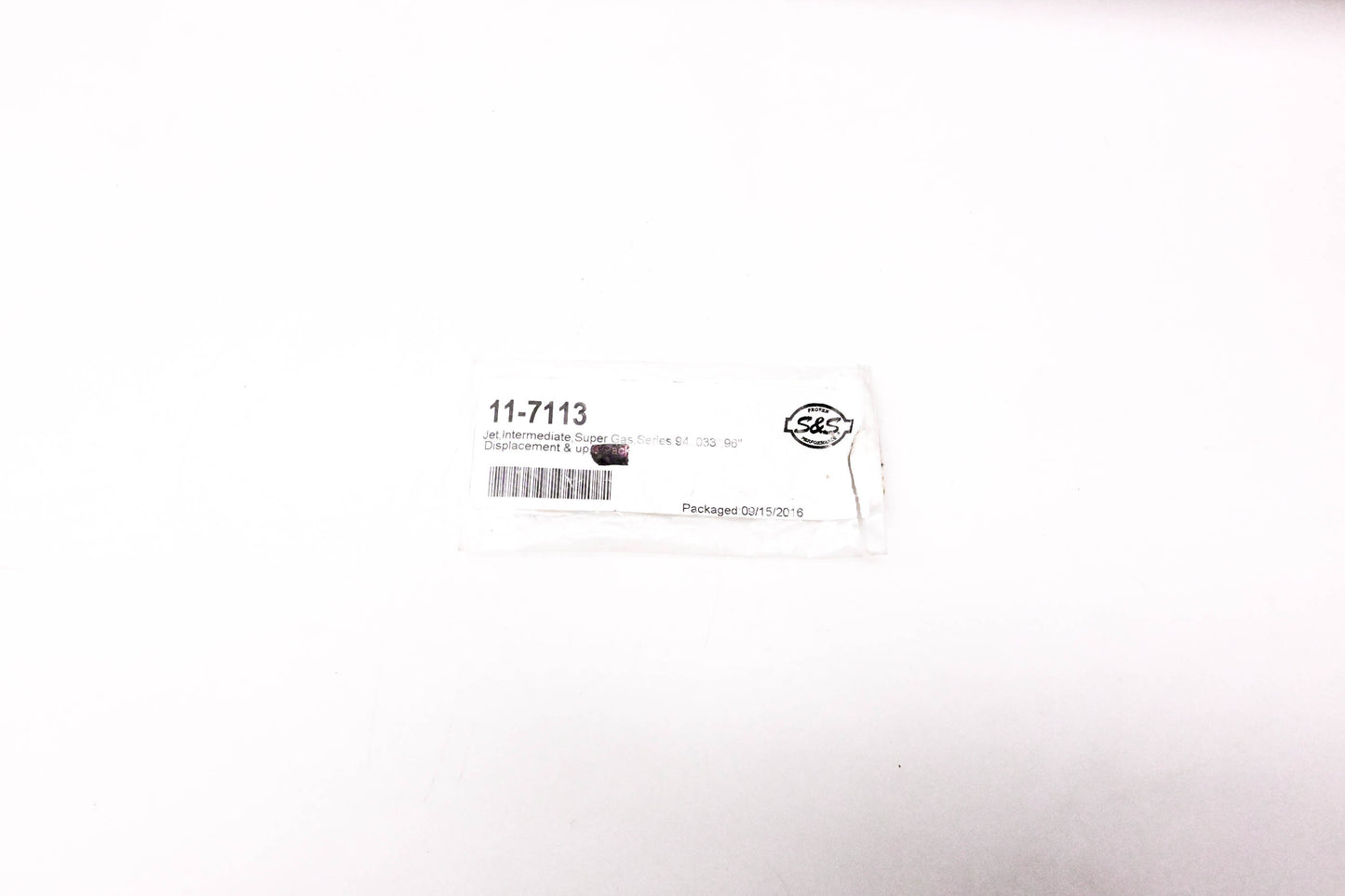 S&S 11-7113, DS-94033, DS94033 Intermediate Jet .033" NOS