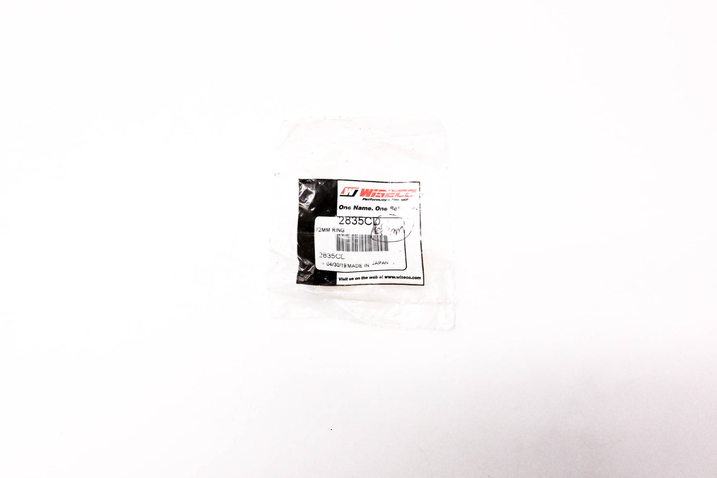 WiseCo 2835CD 72mm Piston Ring Kit NOS