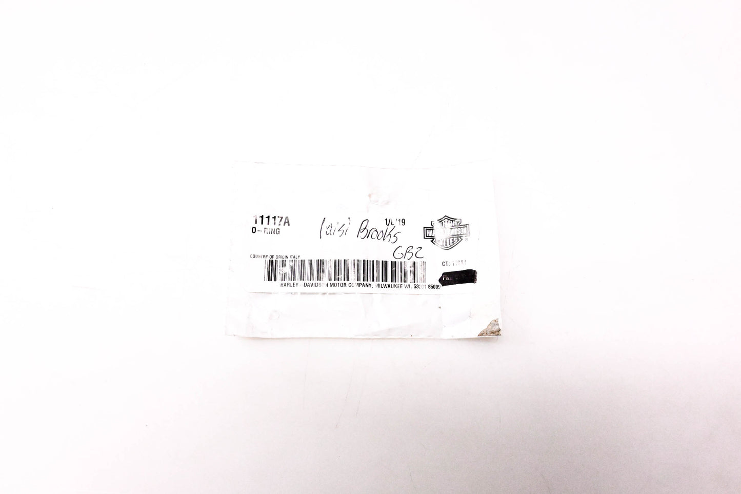 New OEM Harley-Davidson 11117A O-Ring NOS