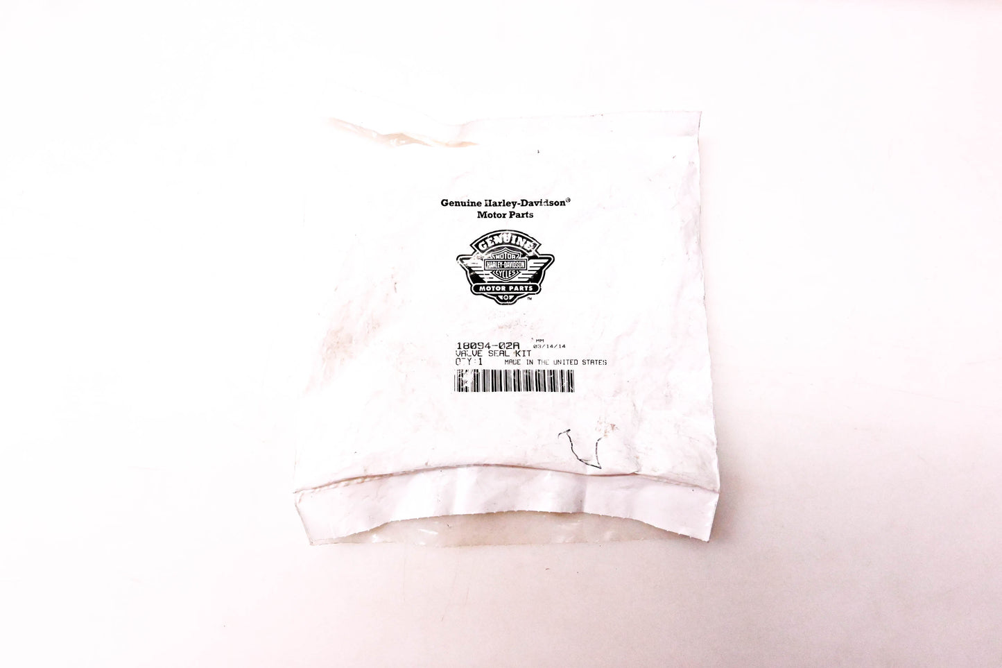 New OEM Harley-Davidson 18094-02A Valve Seal Kit NOS