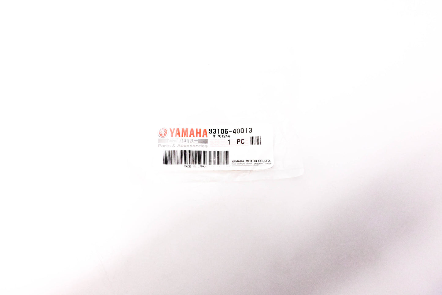 New OEM Yamaha 93106-40013-00 Oil/Dust Seal NOS