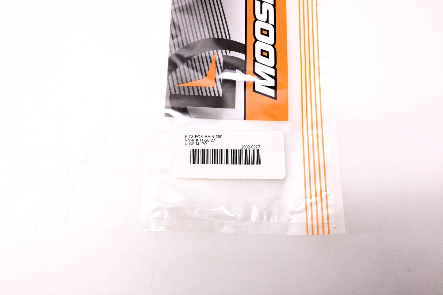 Moose Racing 11-20-27, 2602-0272 Tear-Offs for Fox Main Qty 20 NOS