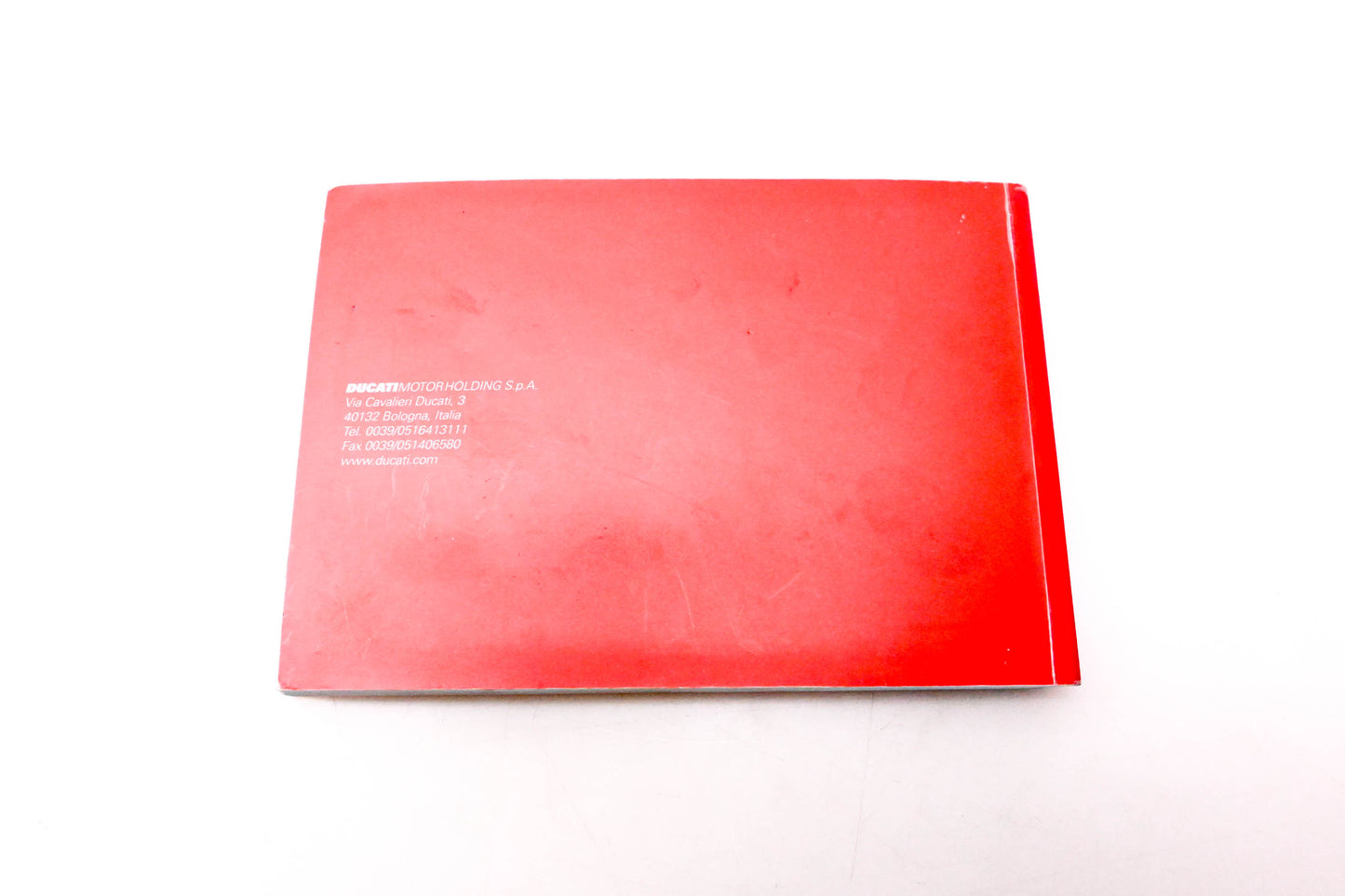 Ducati 913.7.084.1E Ducati Monster Owner's Manual
