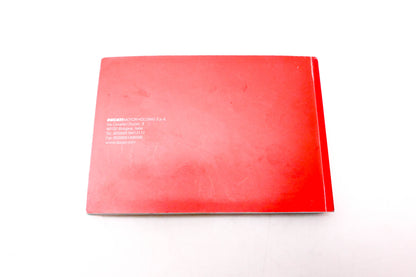 Ducati 913.7.084.1E Ducati Monster Owner's Manual