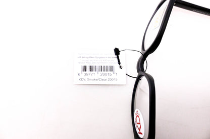 KD's 20015 Biker Sunglasses Smoke/ Clear NOS