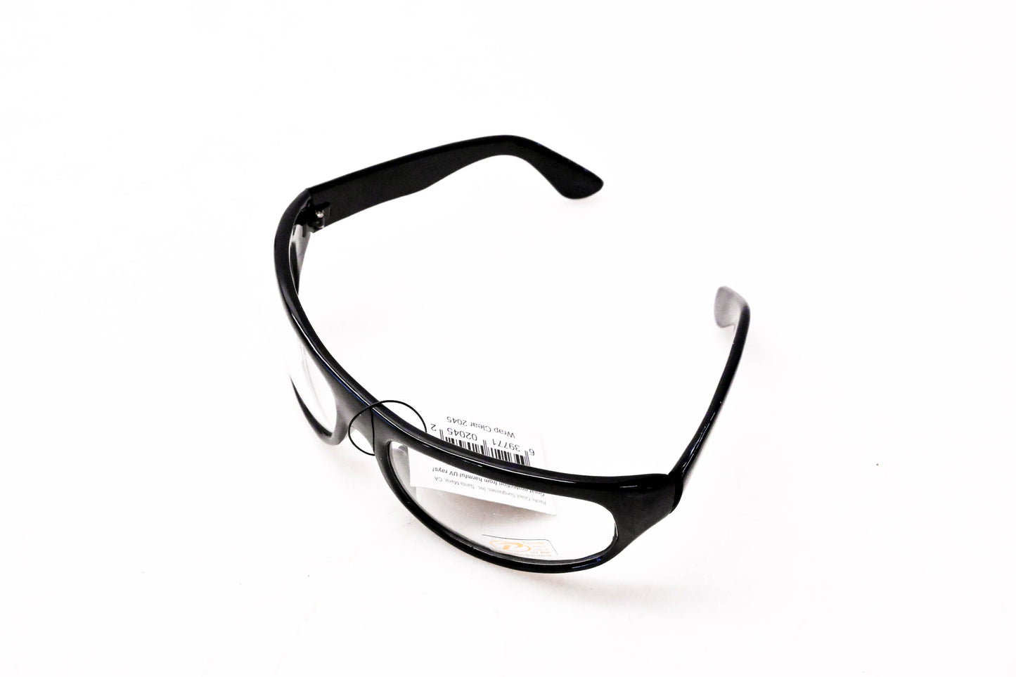 Kickstart 02045, 2045 Wrap Around Glasses Clear NOS