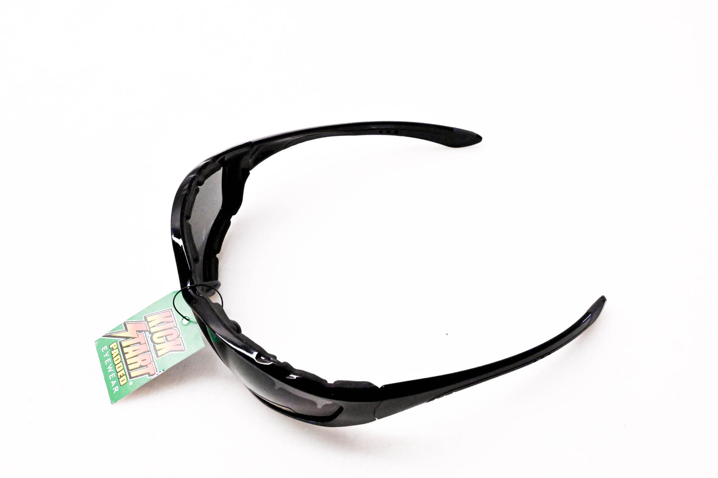Kickstart 04301, 4301 Padded Wrap Around Glasses Smoke NOS