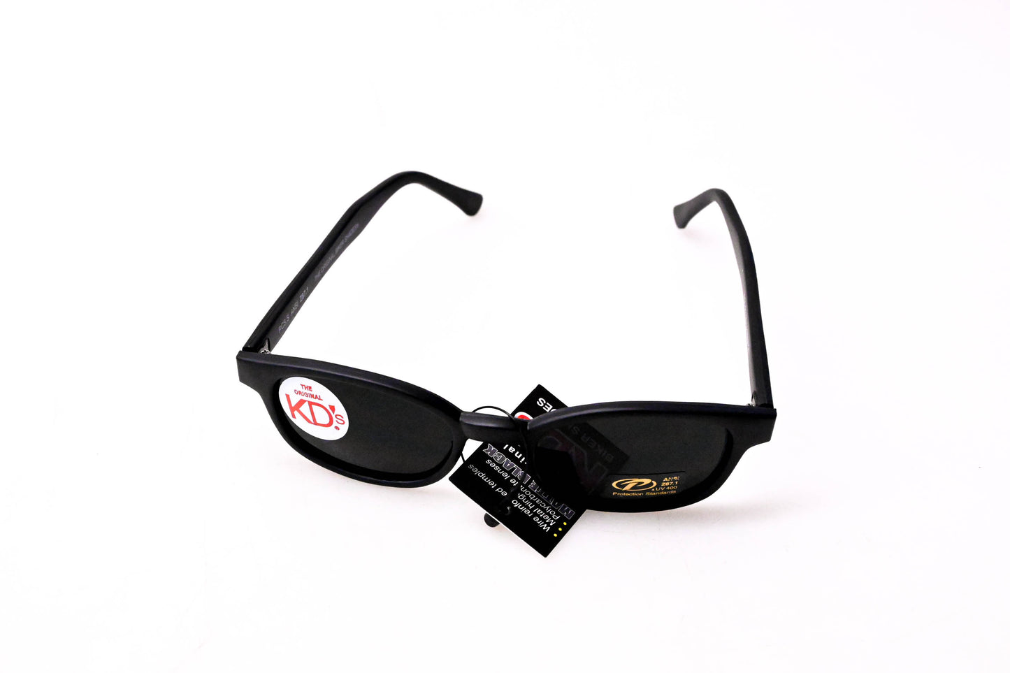 KD's 21120 Biker Sunglasses Grey/Matte NOS