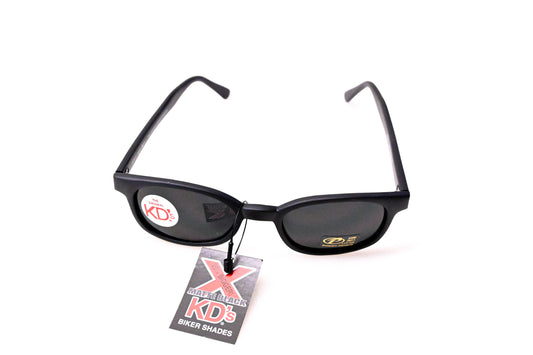 KD's 11120 Biker Sunglasses Grey/ Matte NOS